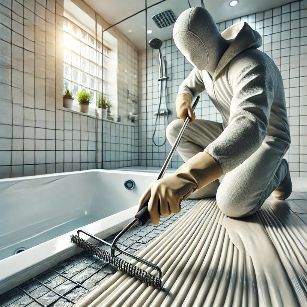 Rake Out and Reseal of Baths and Showers