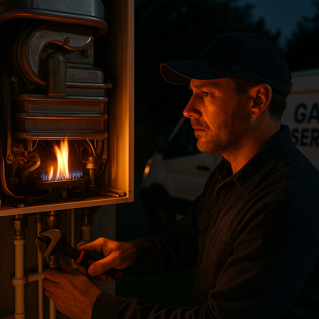 Gas Fire Services in Puddletown