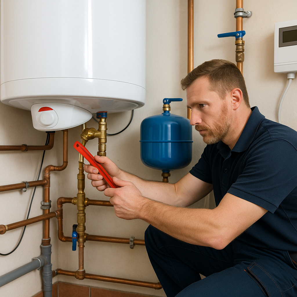 Hot Water System Service in Puddletown