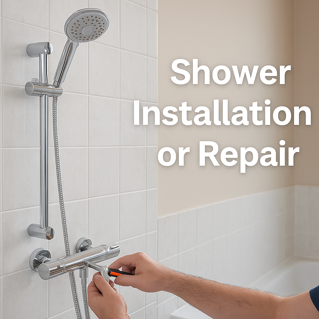 shower installation service in Puddletown