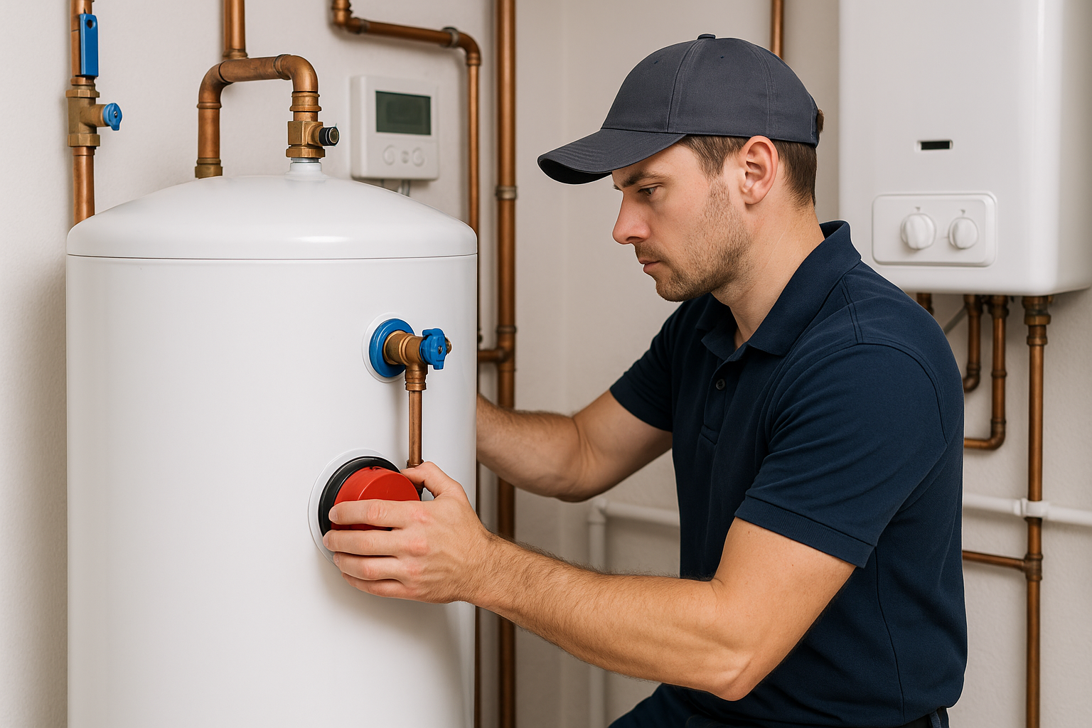Hot Water System Service in Portland Bill