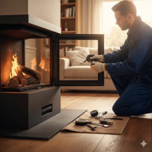 Gas Fire Services in Maiden Castle