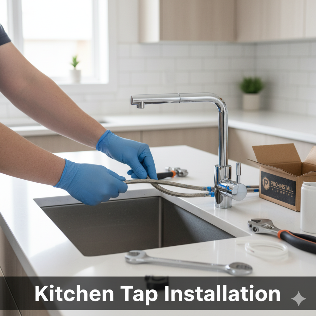 Kitchen Tap Installation in Overcombe