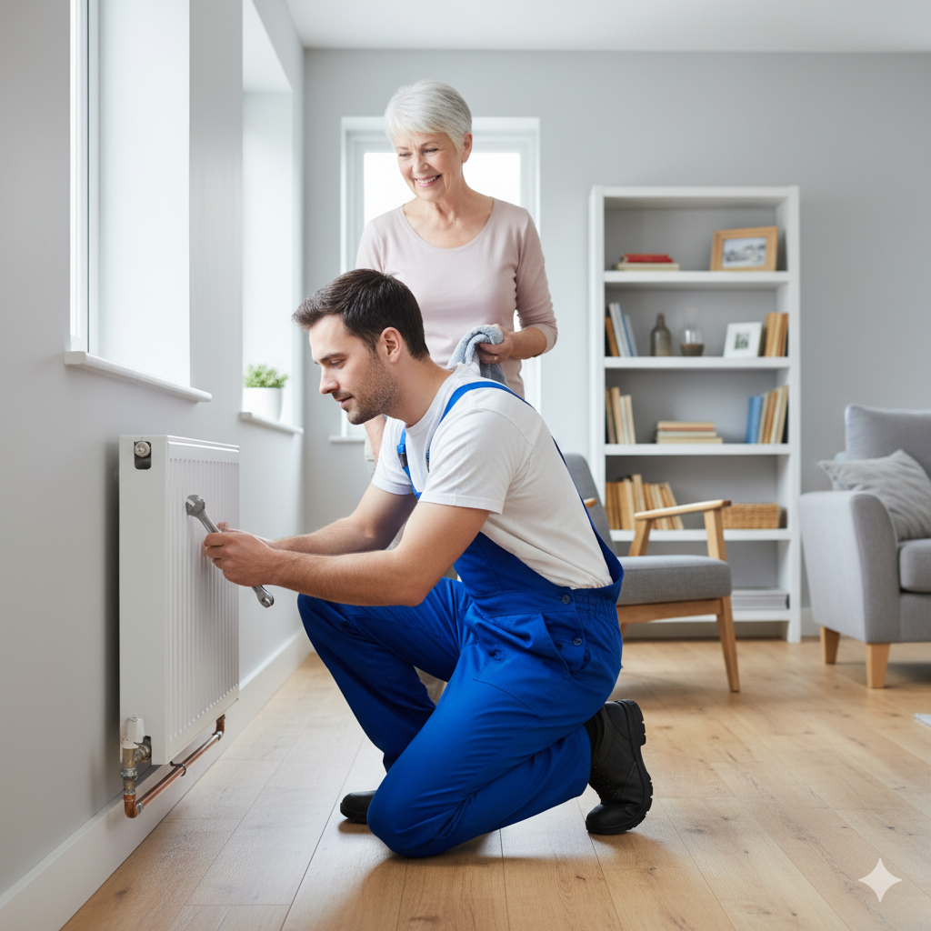 Central Heating Services in Maiden Castle