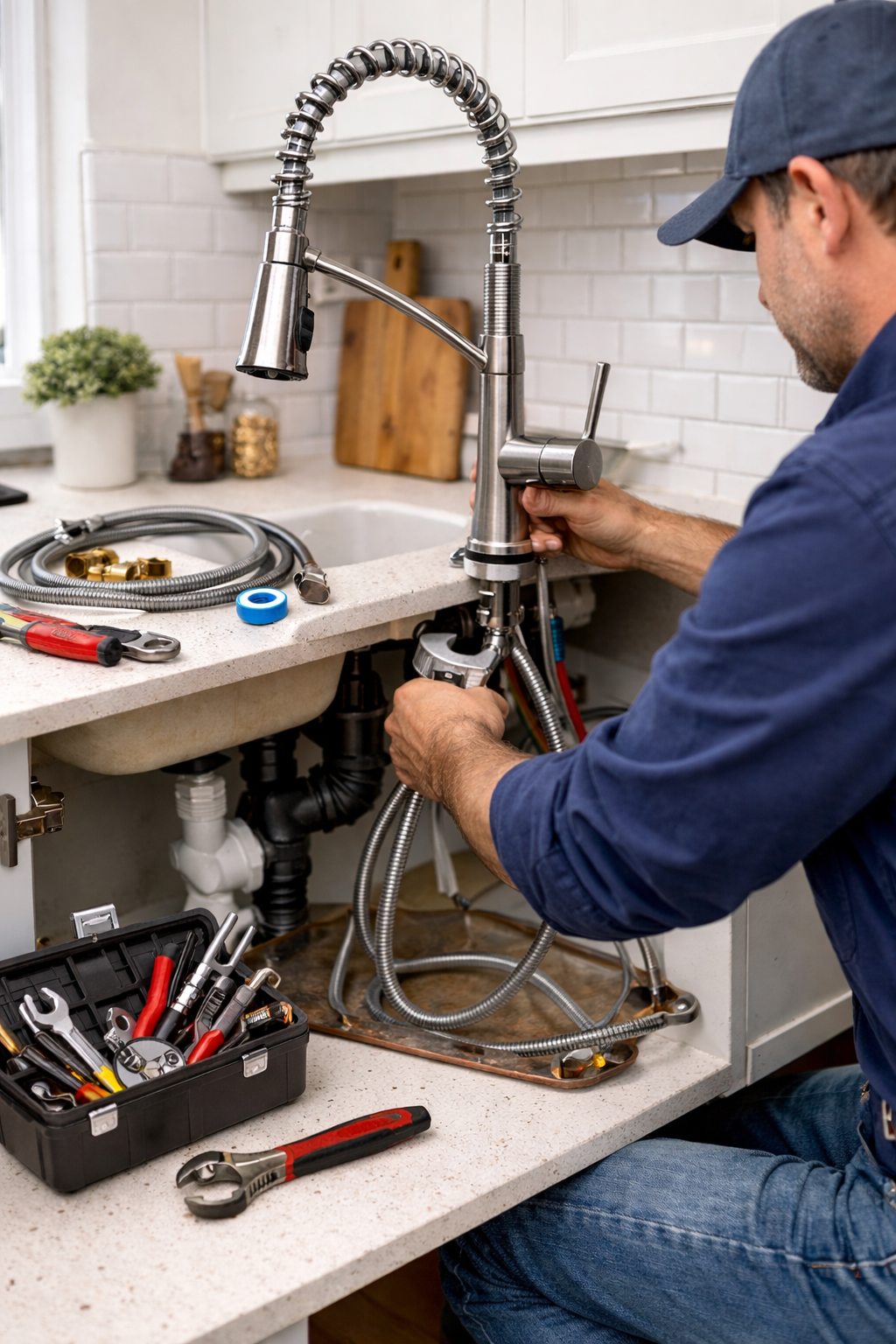 Kitchen Tap Installation Service in Dorchester Town Centre