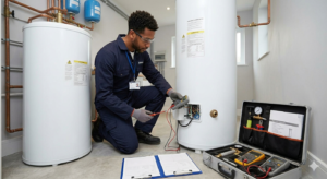 Unvented Cylinder Service in Bridport Road