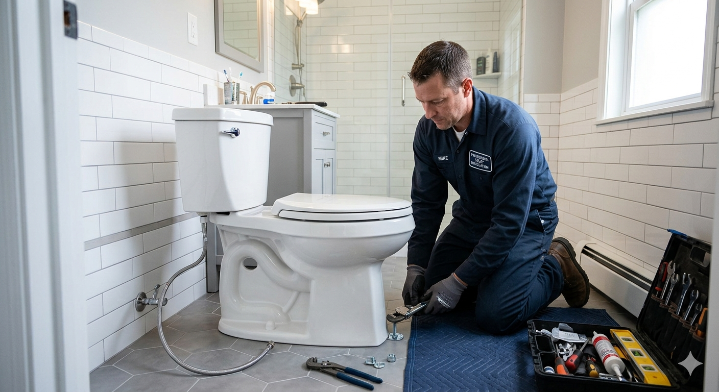 Toilet Installation Service in Easton