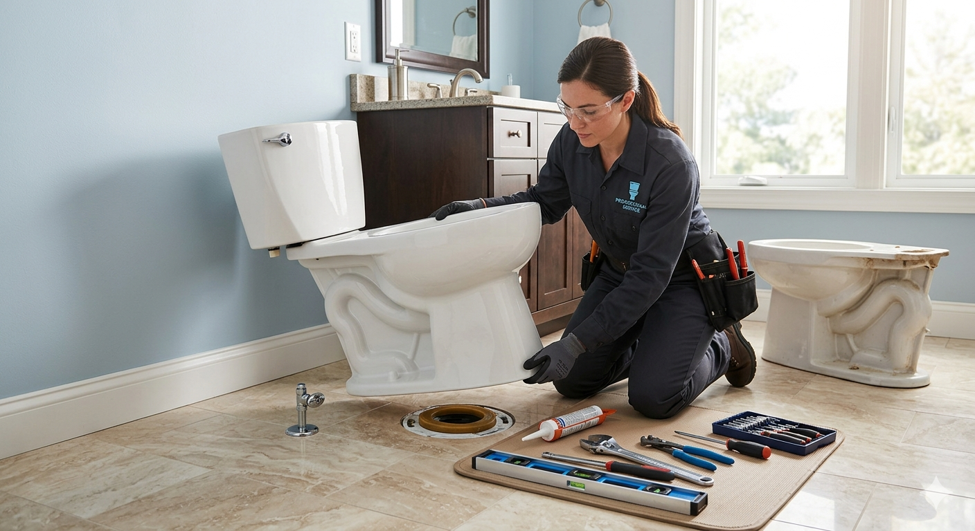 Toilet Installation Service in Easton