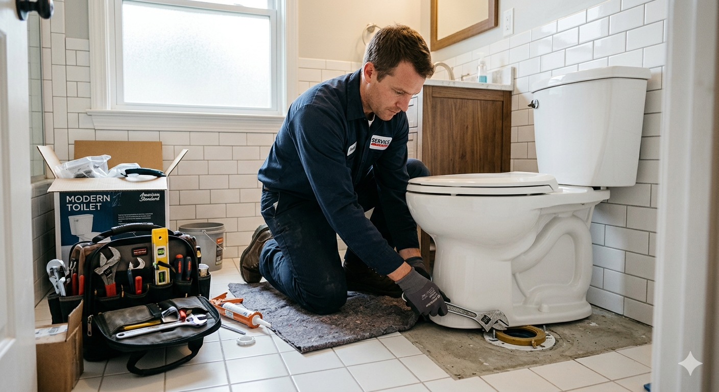 Professional Toilet Installation Service in Overcombe