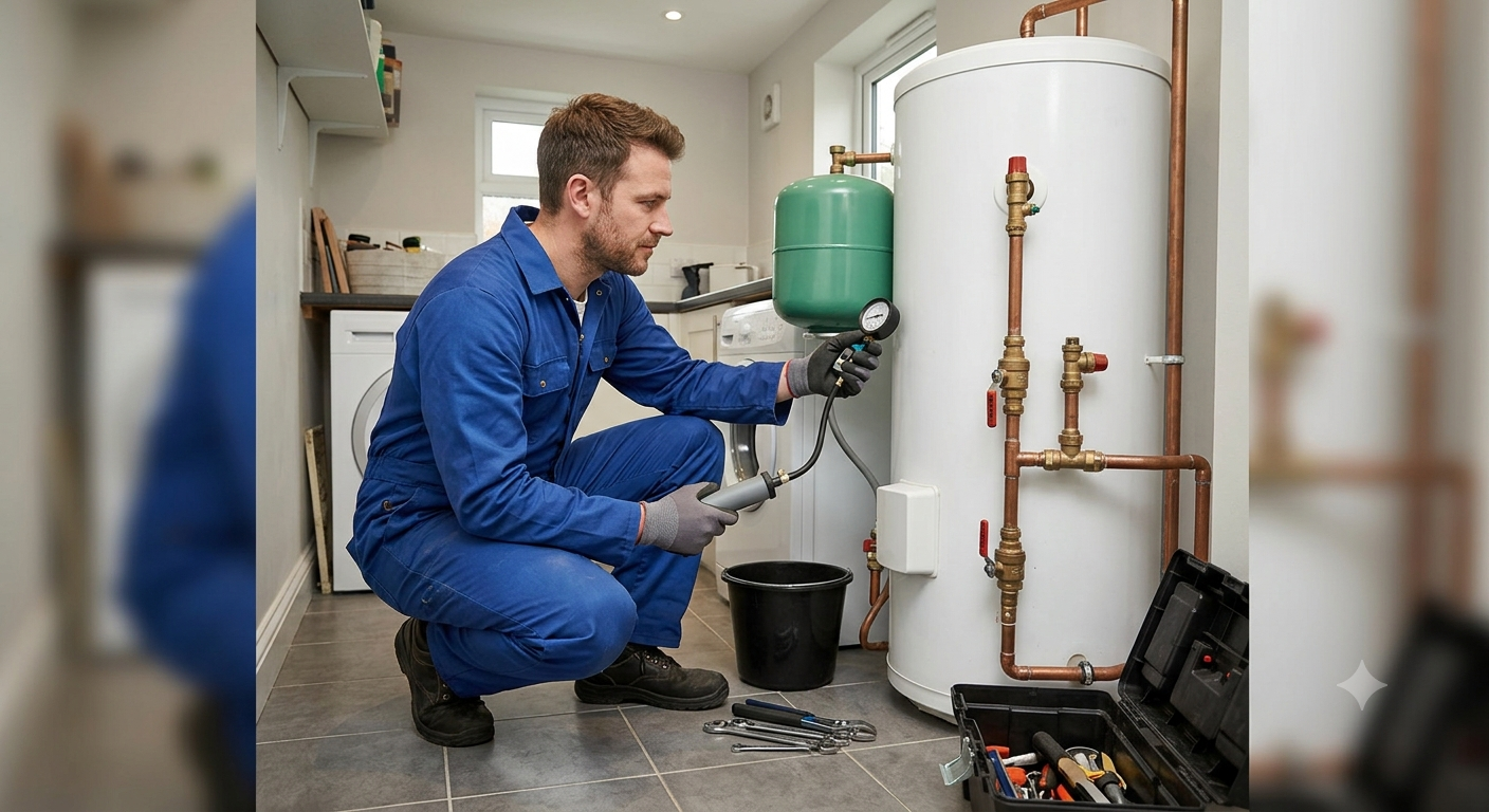 Unvented Cylinder Service in Dorchester