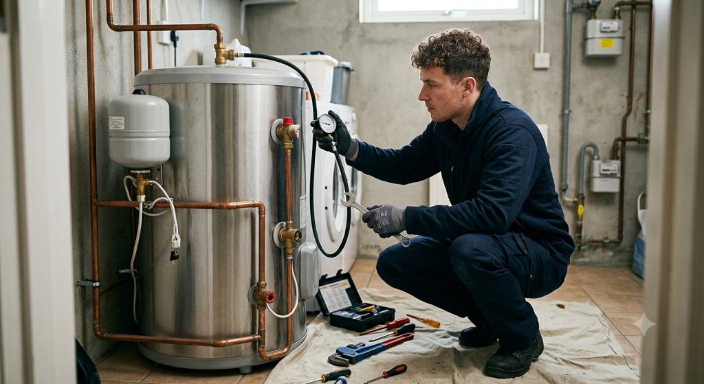 Unvented Cylinder Service in Weymouth