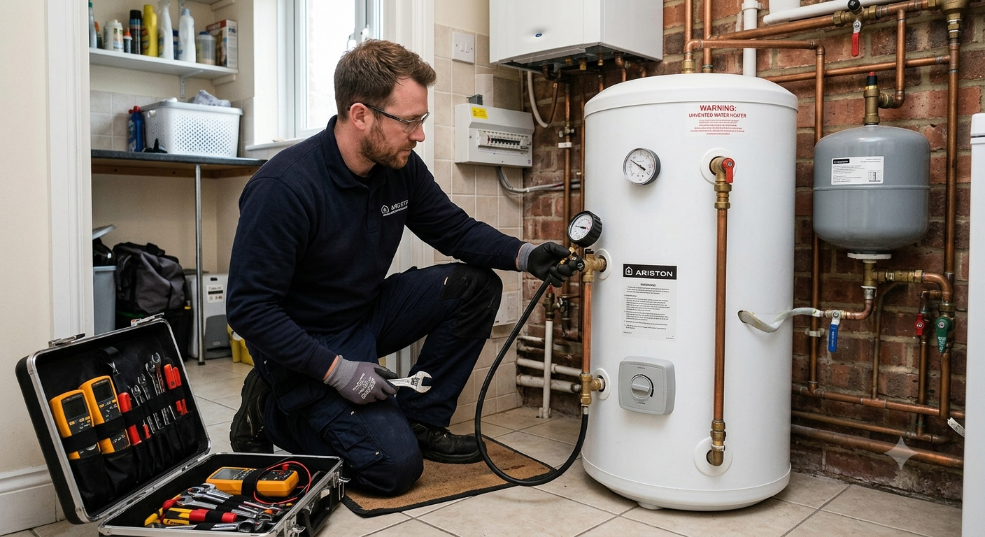 Unvented Cylinder Service in Easton